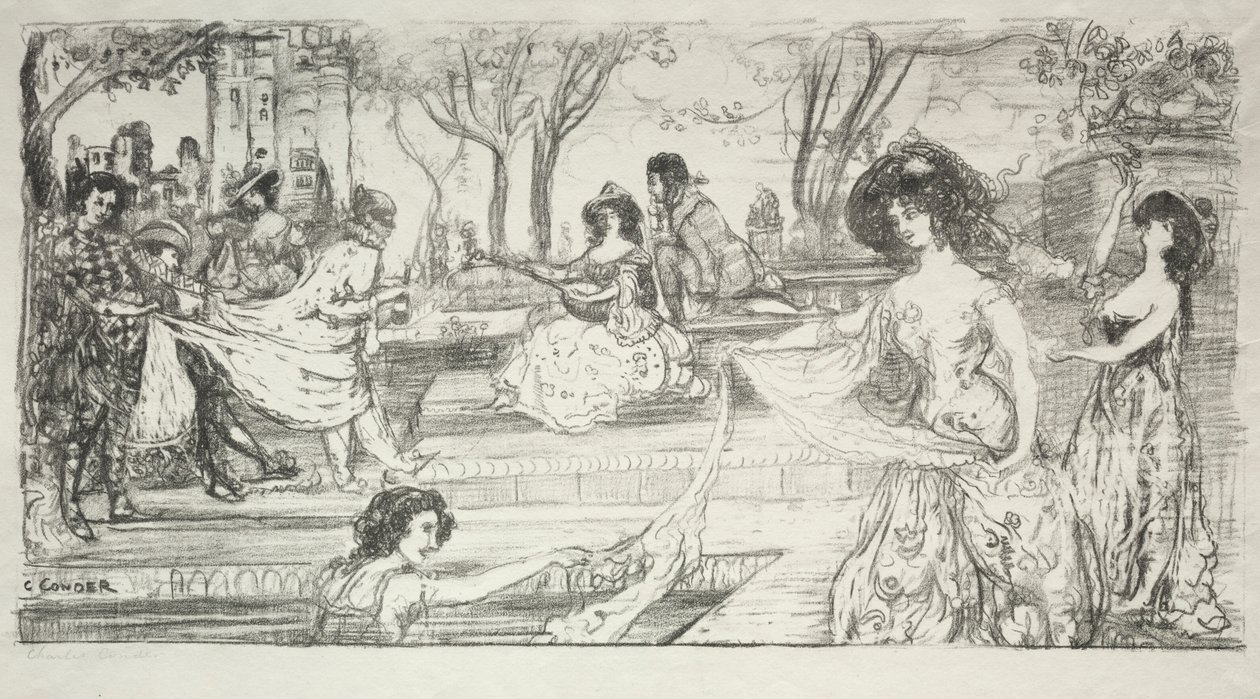 Kitaristi. tekijältä Charles Edward Conder