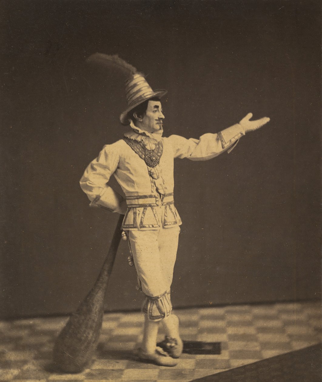 Klovni, n. 1860. tekijältä Charles De Forest Fredricks