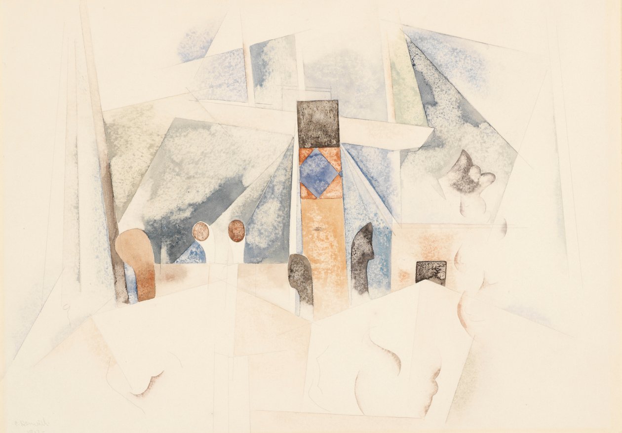 Bermudan maisema nro 1 tekijältä Charles Demuth