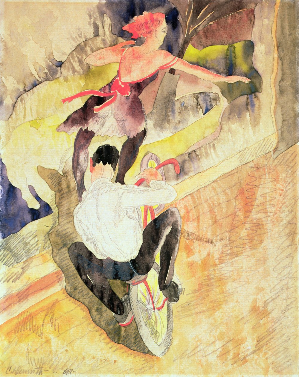 Pyöräakrobaatit tekijältä Charles Demuth