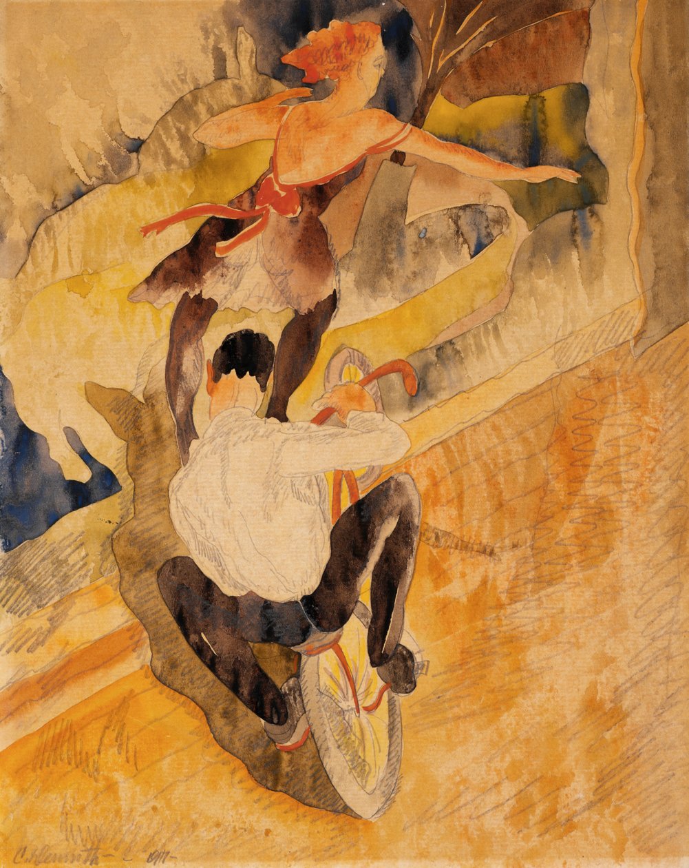 Polkupyörän akrobaatit tekijältä Charles Demuth