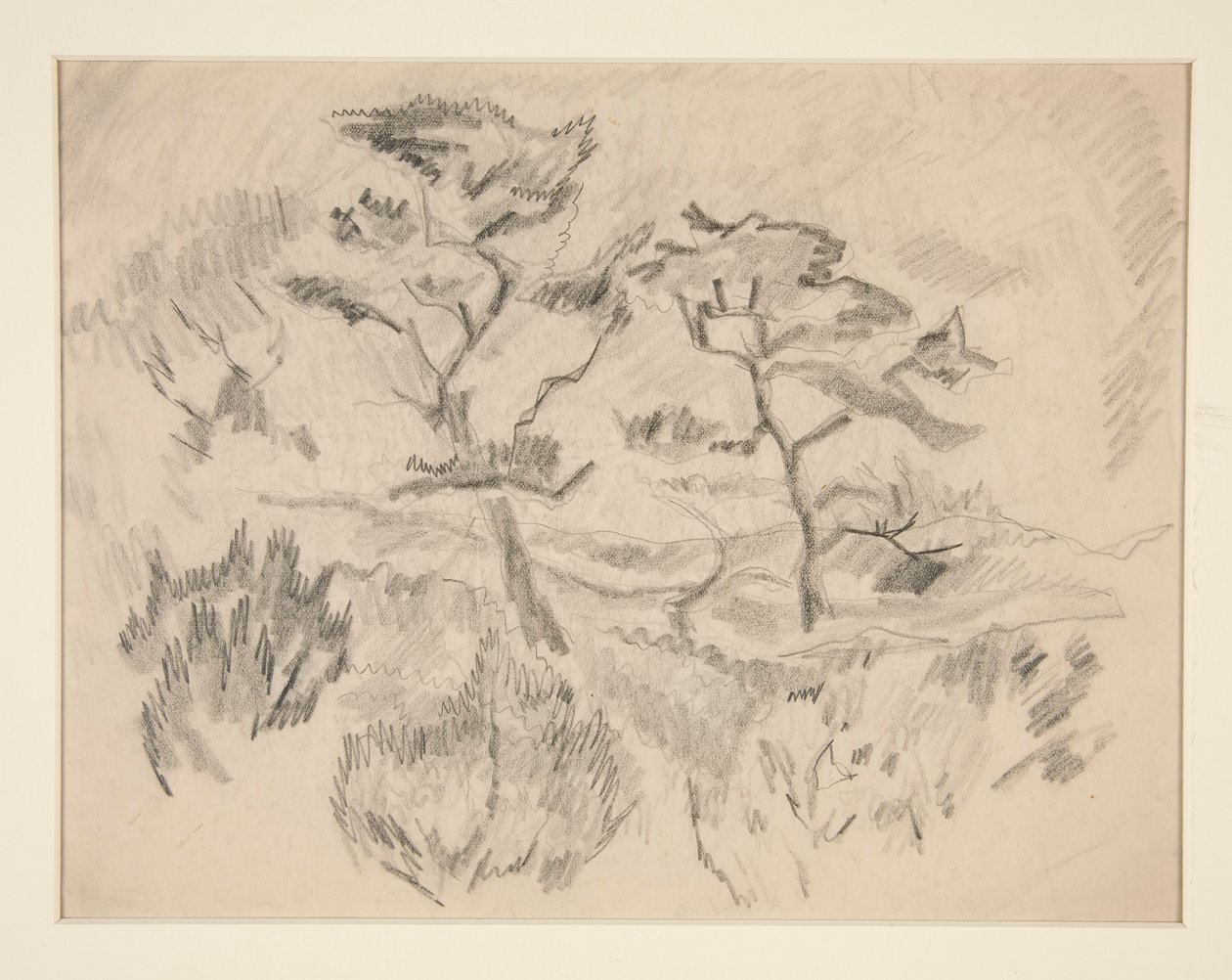 Maisema (Bermuda vai Provincetown?) tekijältä Charles Demuth
