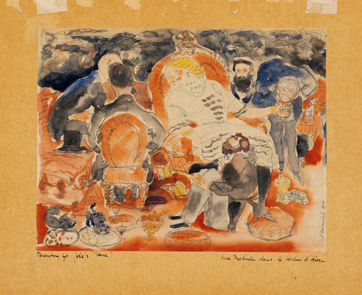 Nana ja hänen miehensä tekijältä Charles Demuth