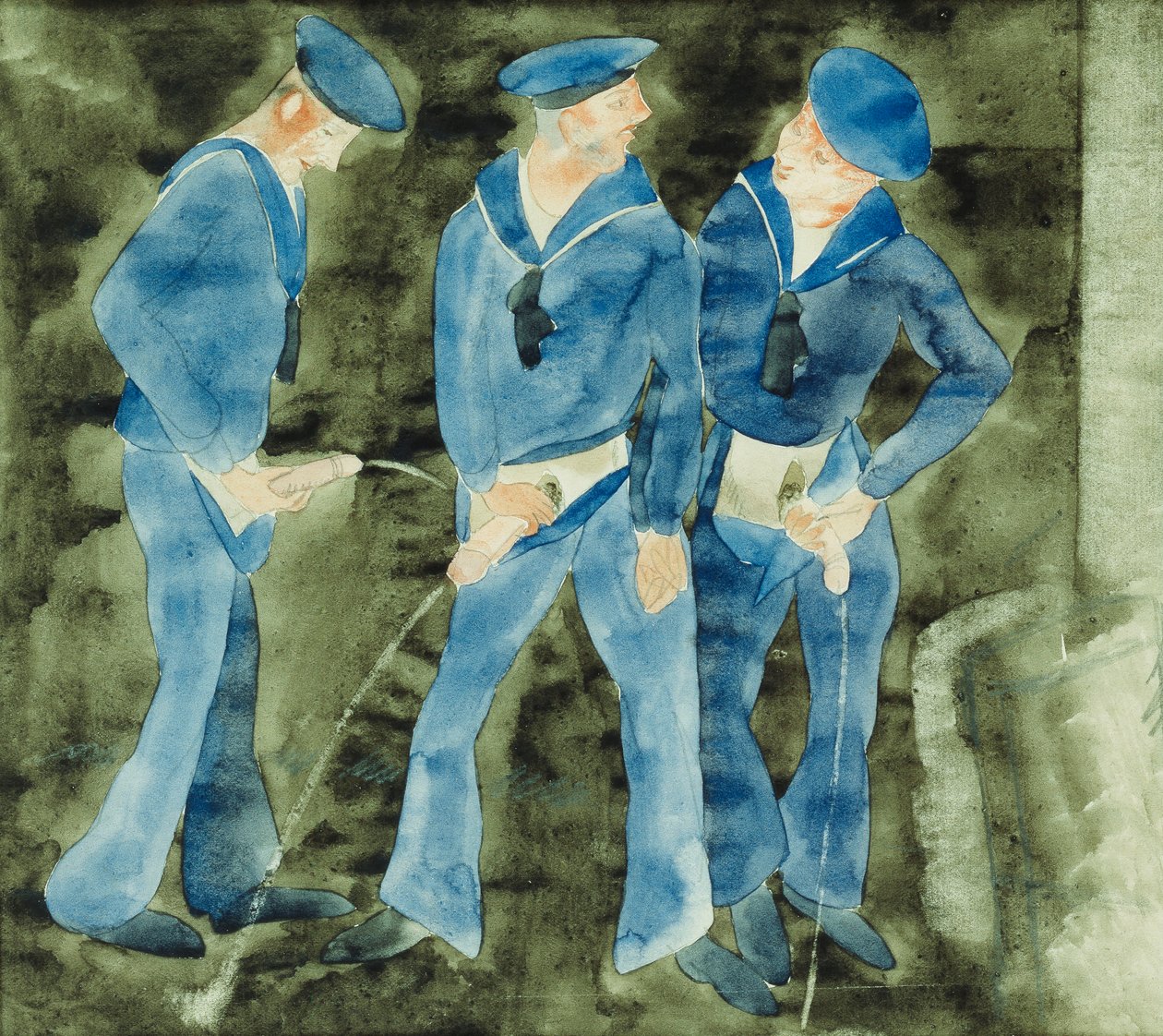 Kolme merimiestä tekijältä Charles Demuth