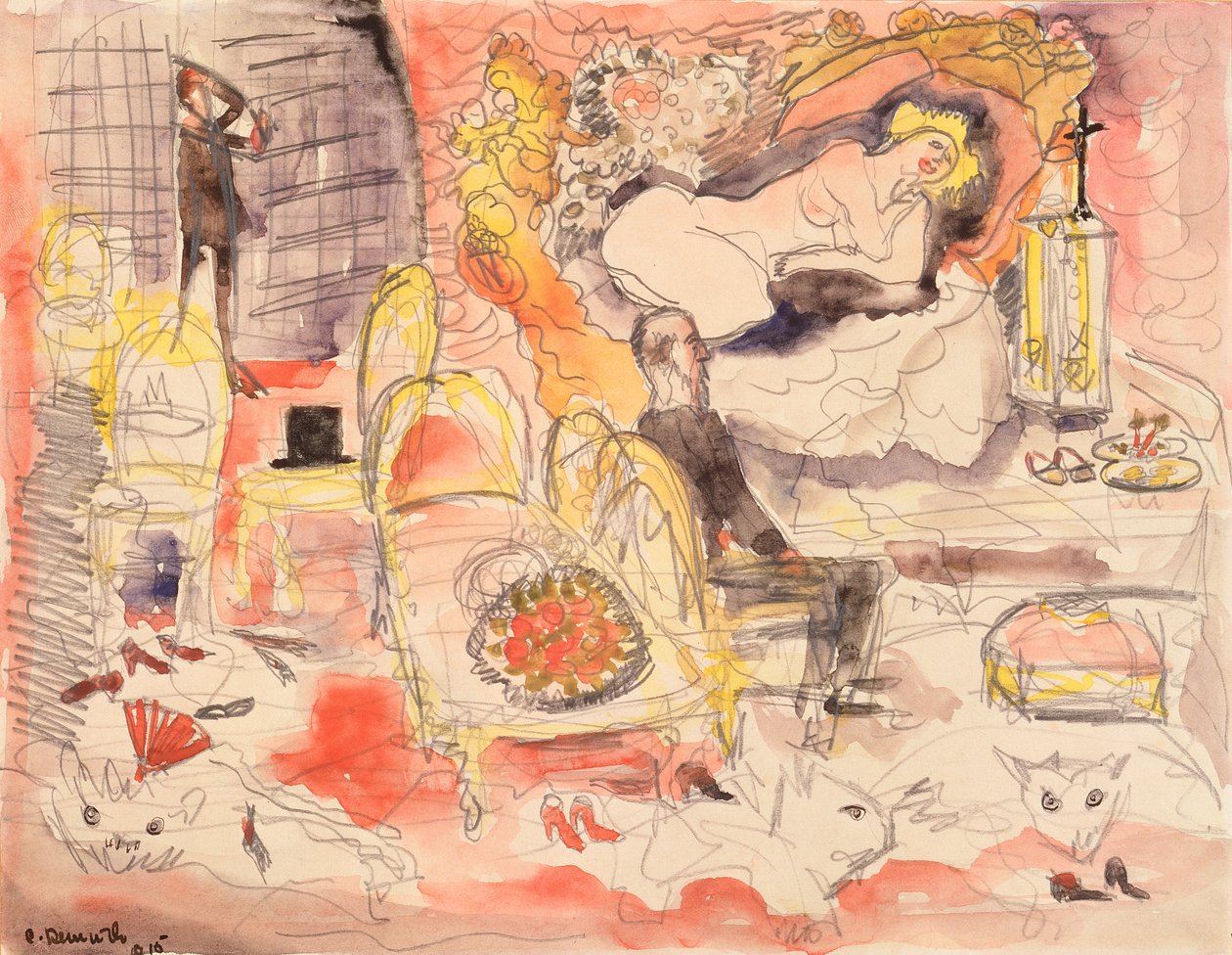 Zolas Nana, 1910 tekijältä Charles Demuth