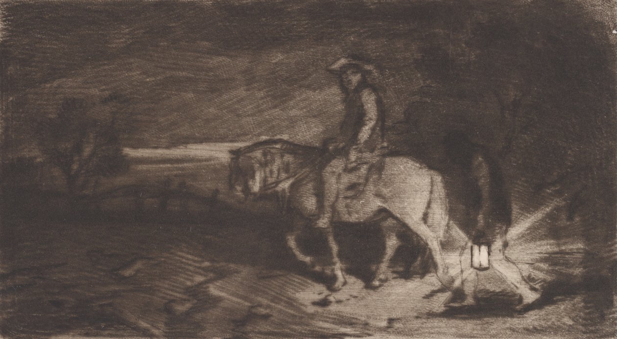Kavalieri, 1848. tekijältä Charles Emile Jacque