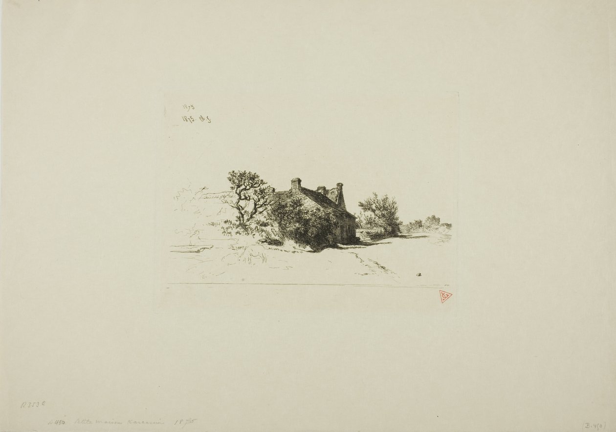 Pikkutalot, Kercassier tekijältä Charles Emile Jacque