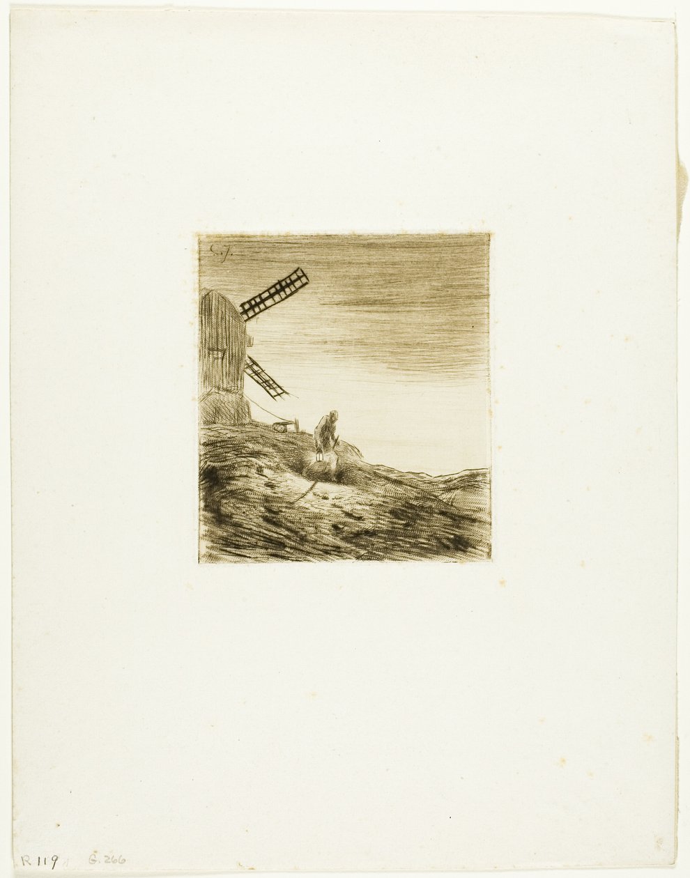 Mylly tekijältä Charles Emile Jacque