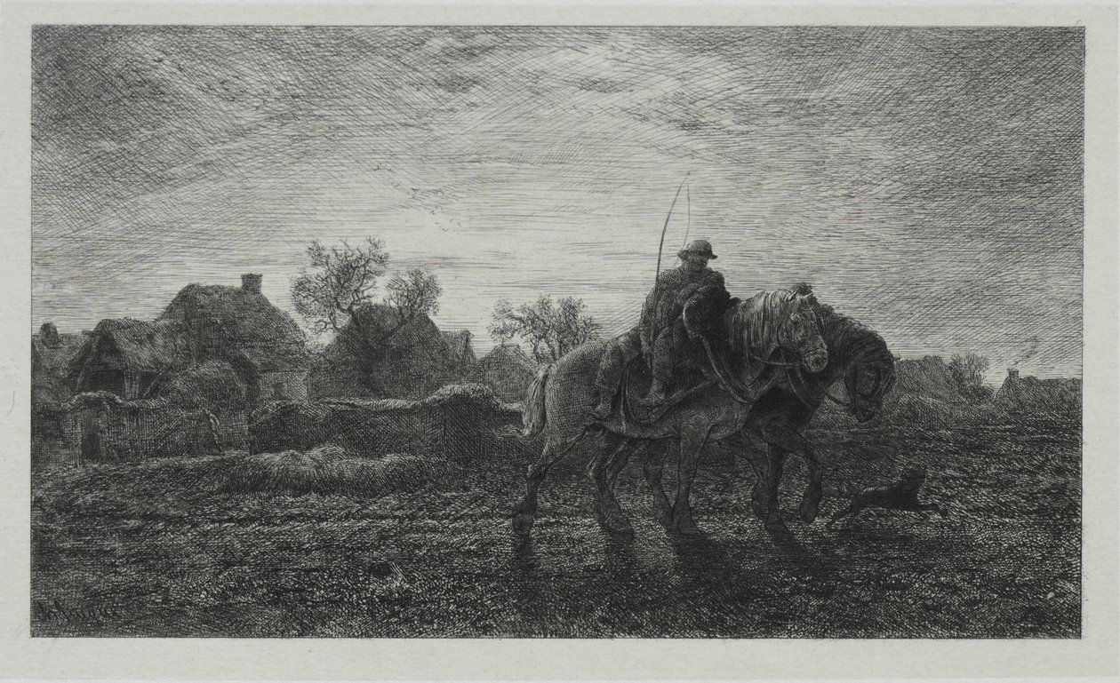 Aamu tekijältä Charles Emile Jacque