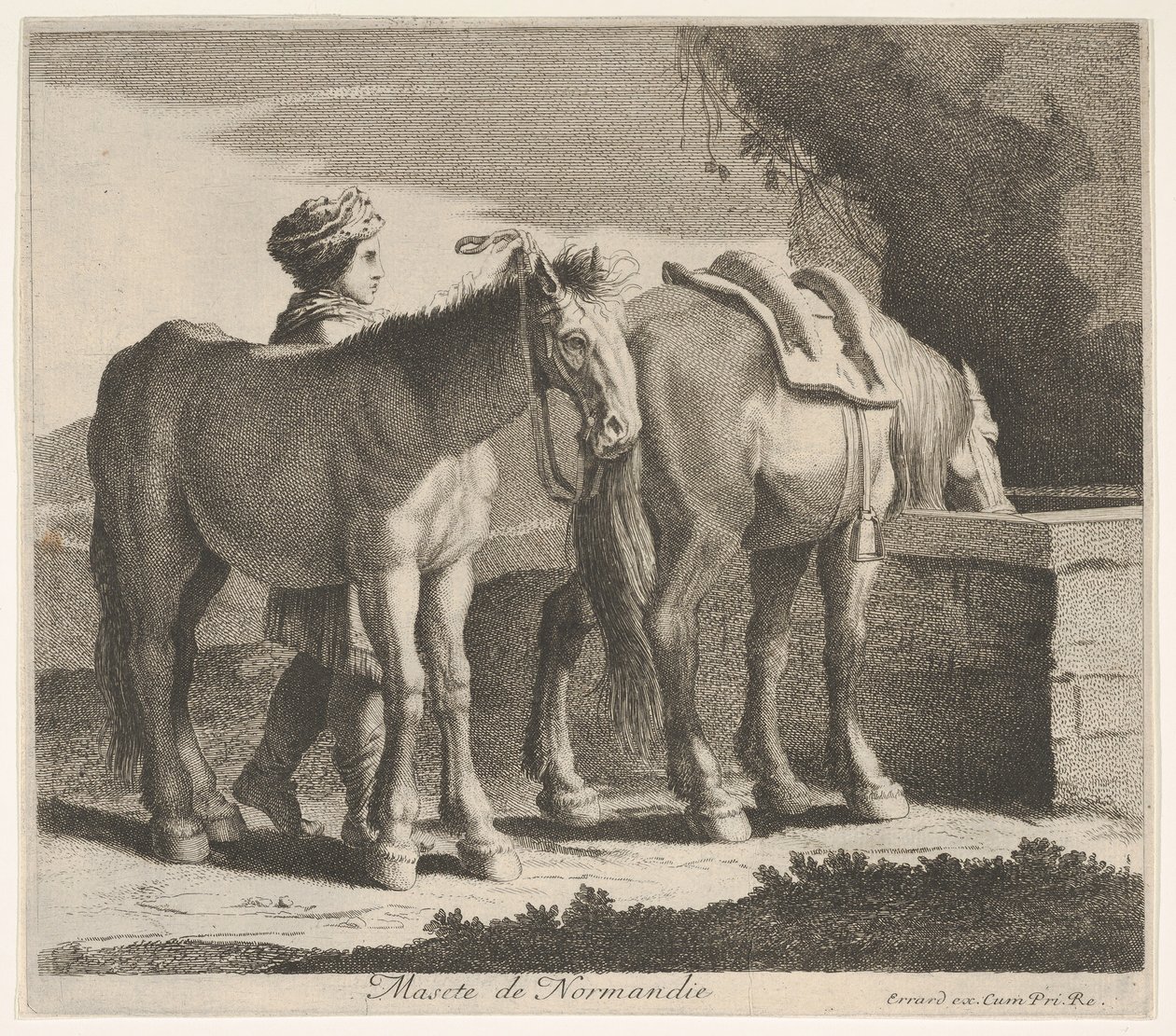 Normandian pöydät. tekijältä Charles Errard le fils