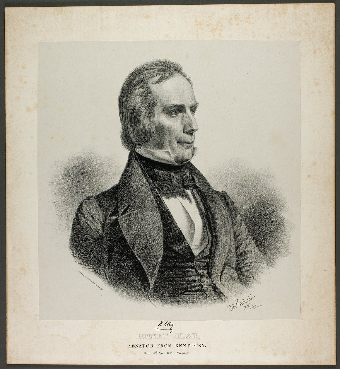 Henry Clay, senador del finlandès de Kentucky tekijältä Charles Fenderich