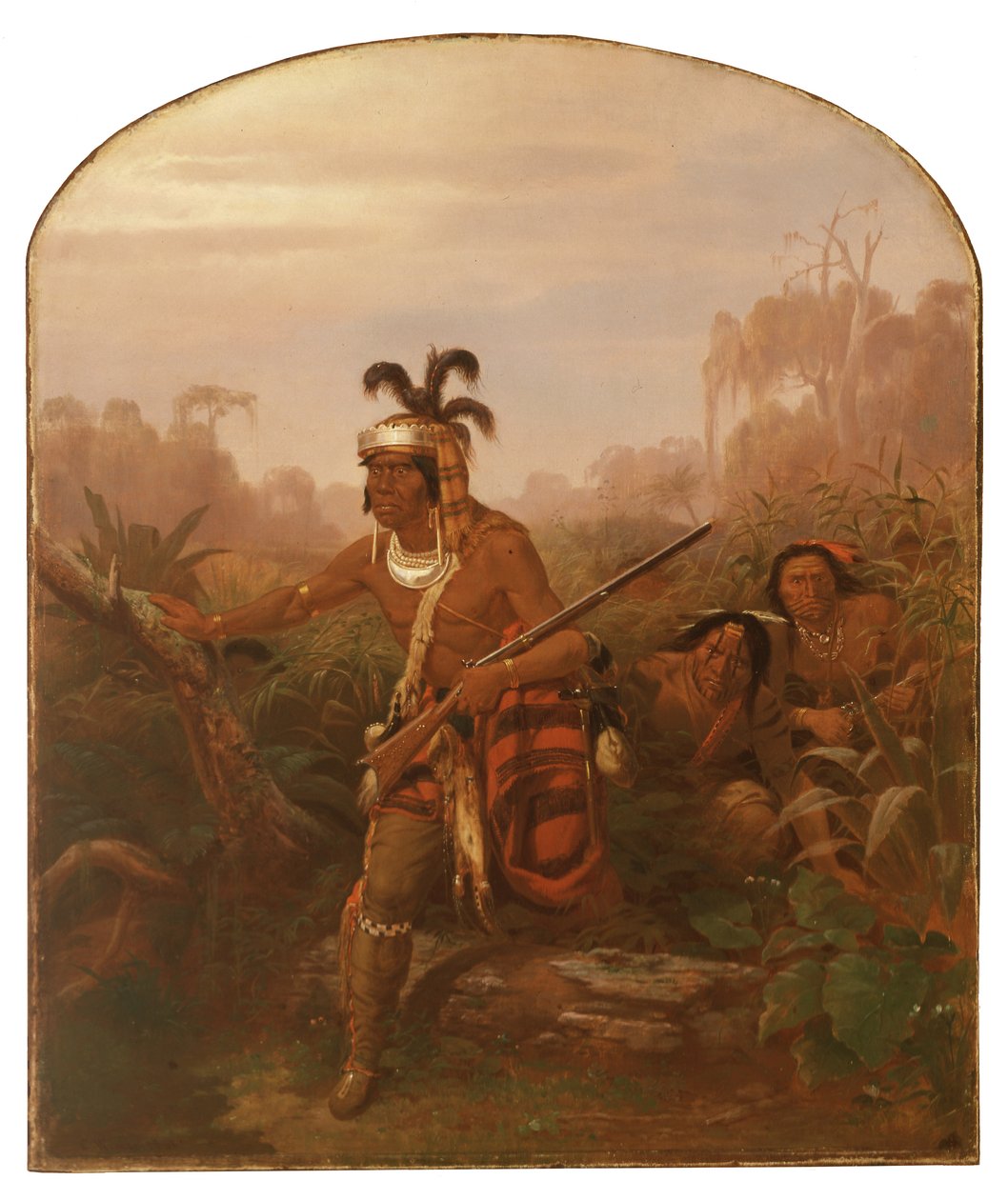 Päällikkö Billy Bowlegs tekijältä Charles Ferdinand Wimar