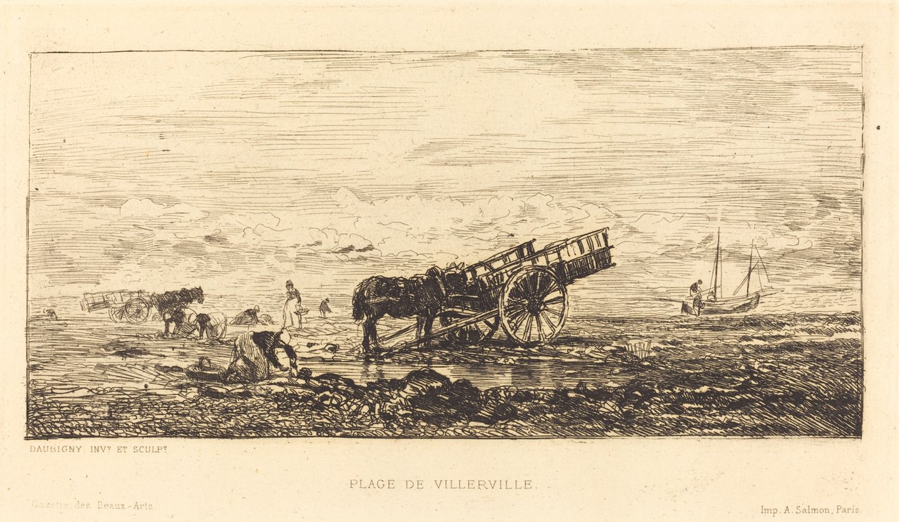 Ranta Villervillessä tekijältä Charles Francois Daubigny
