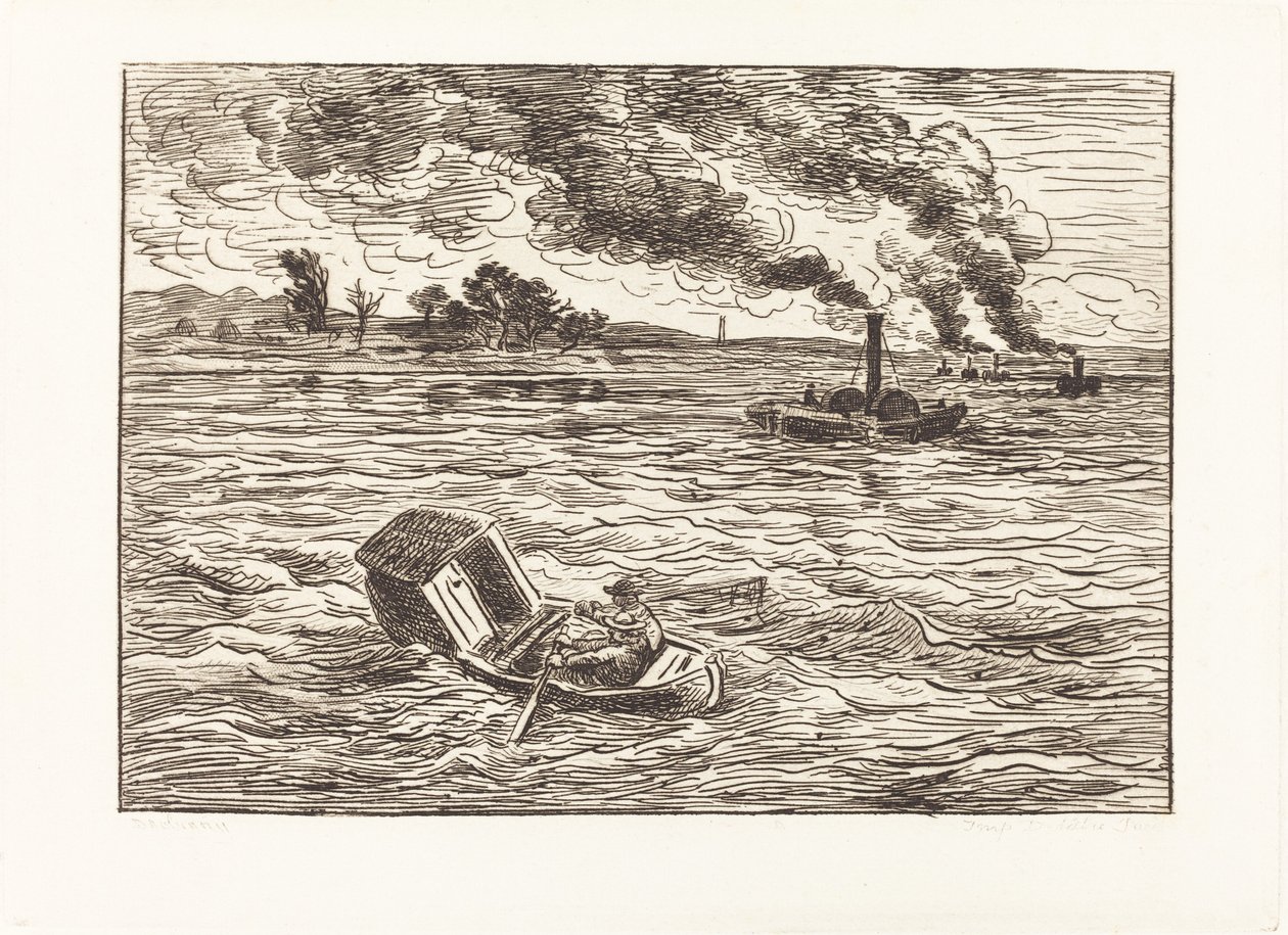 Höyryveneet tekijältä Charles Francois Daubigny
