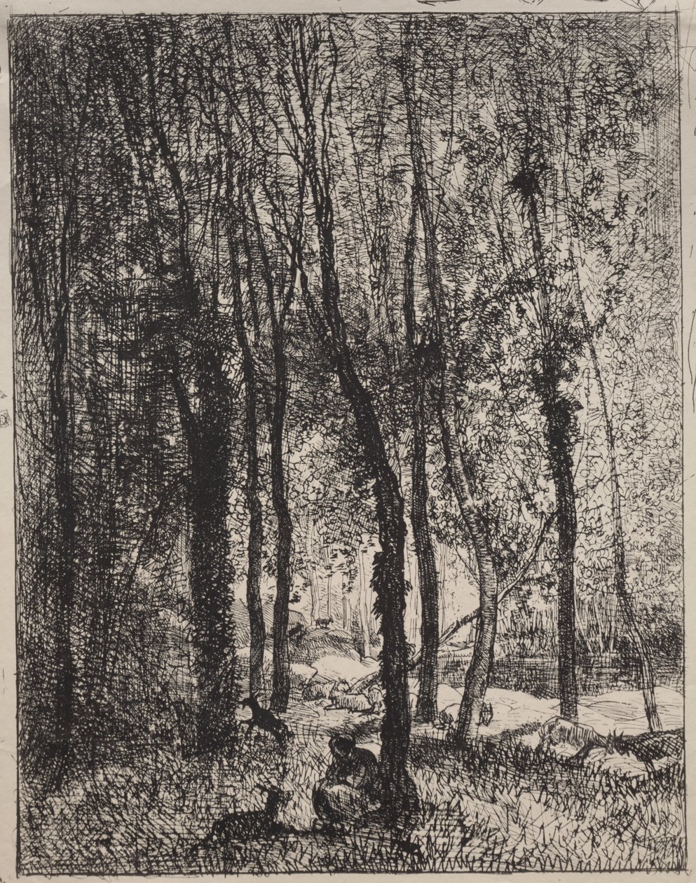 Vuohipaimen tyttö tekijältä Charles Francois Daubigny
