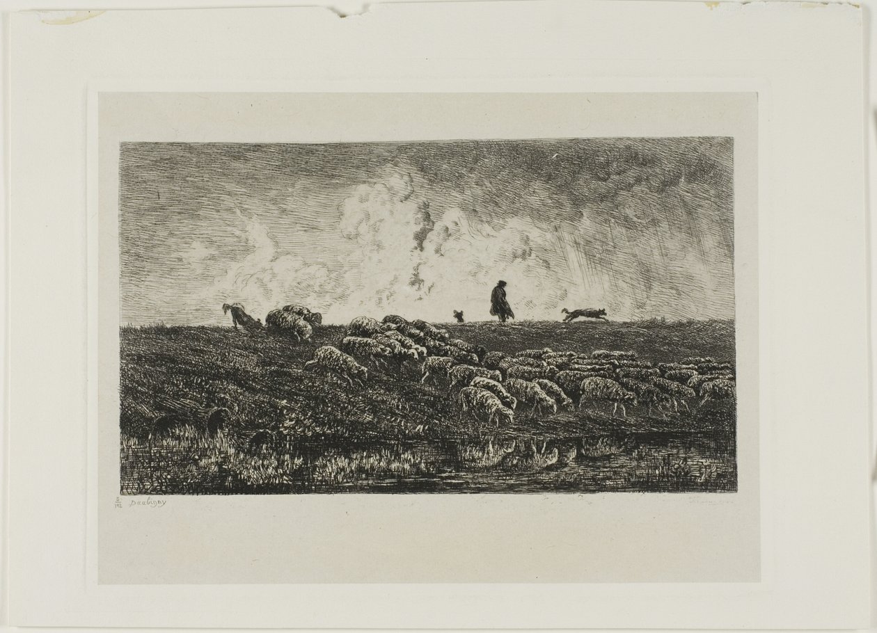 Suihku tekijältä Charles Francois Daubigny