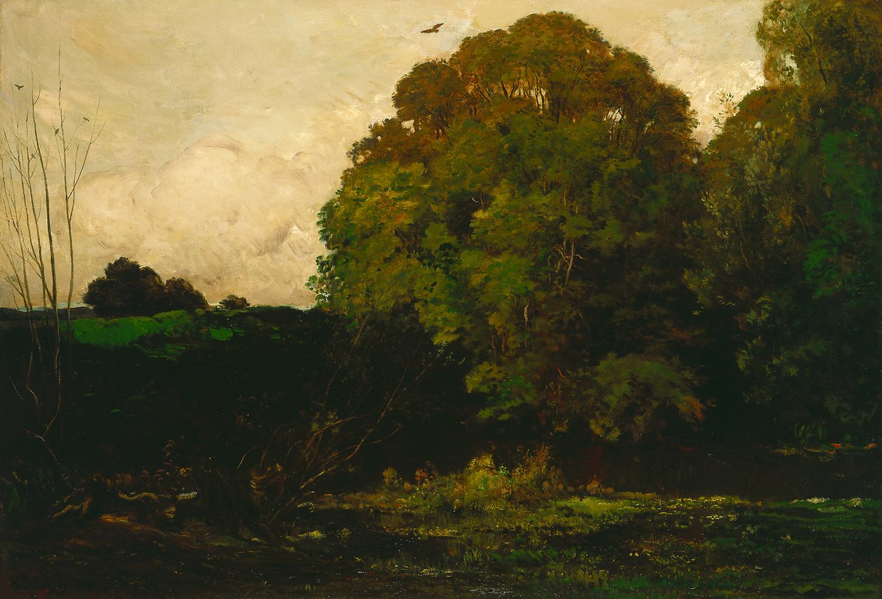 Lampi Morvanissa tekijältä Charles Francois Daubigny