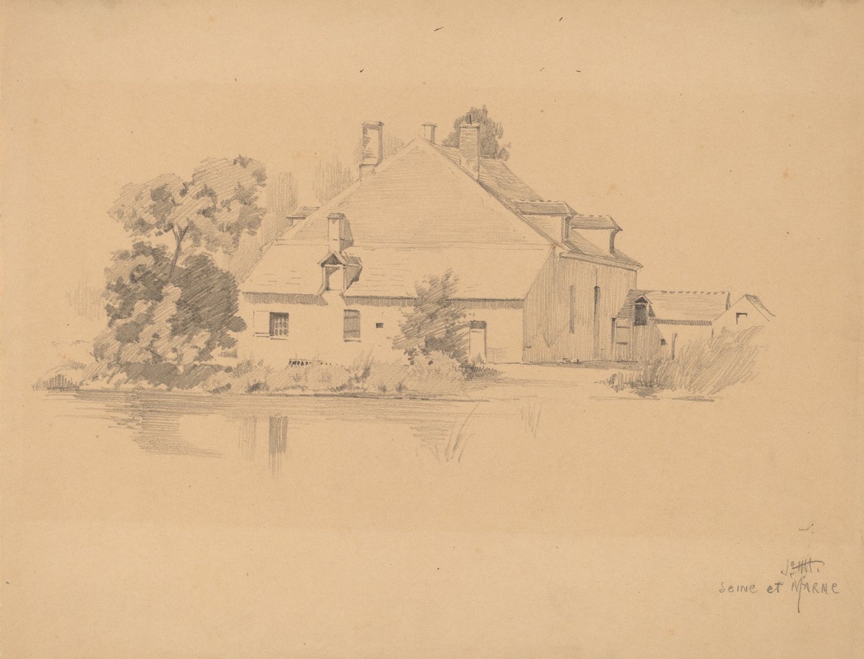 Seine et Marne. tekijältä Charles Frederick William Mielatz