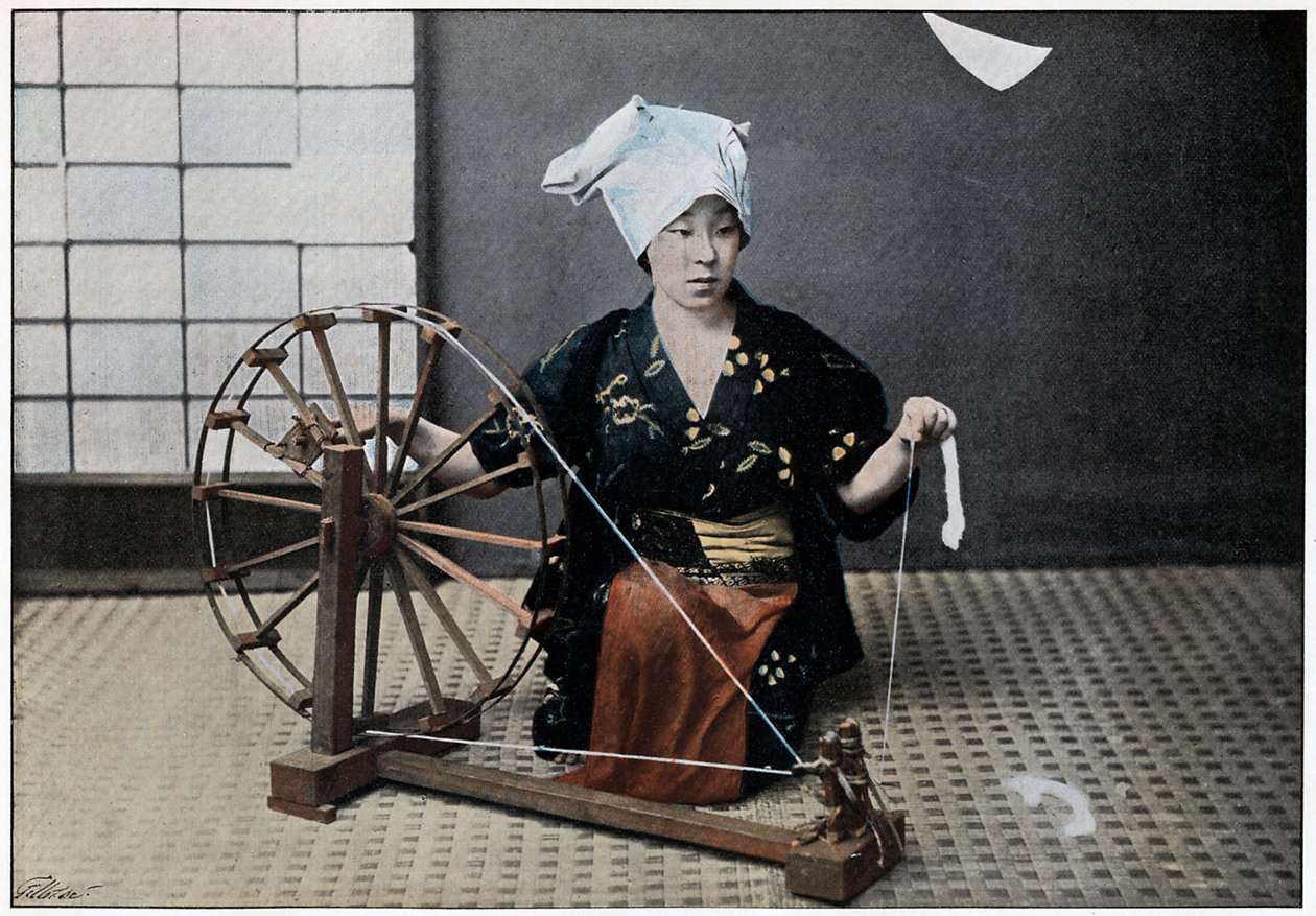 Pyörivä pyörä, c1890 tekijältä Charles Gillot