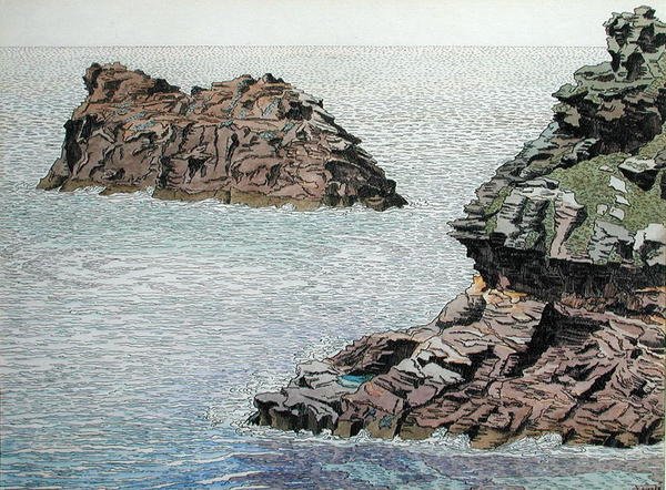 The Meachard, Cornwallfinnish tekijältä Charles Ginner