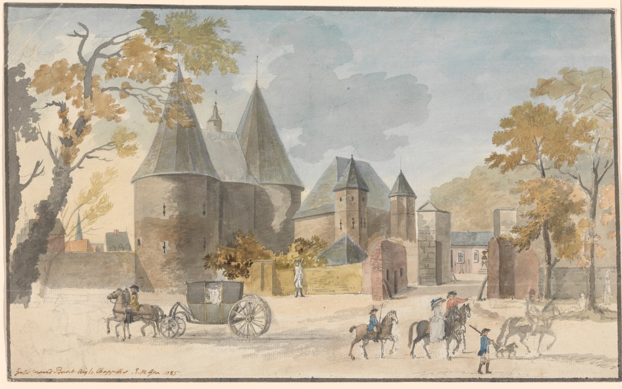 Portti kohti Bursitia, Aix-la-Chapelle tekijältä Charles Gore