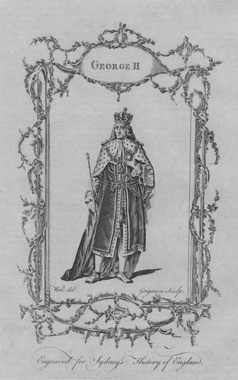 George II, 1773. tekijältä Charles Grignion