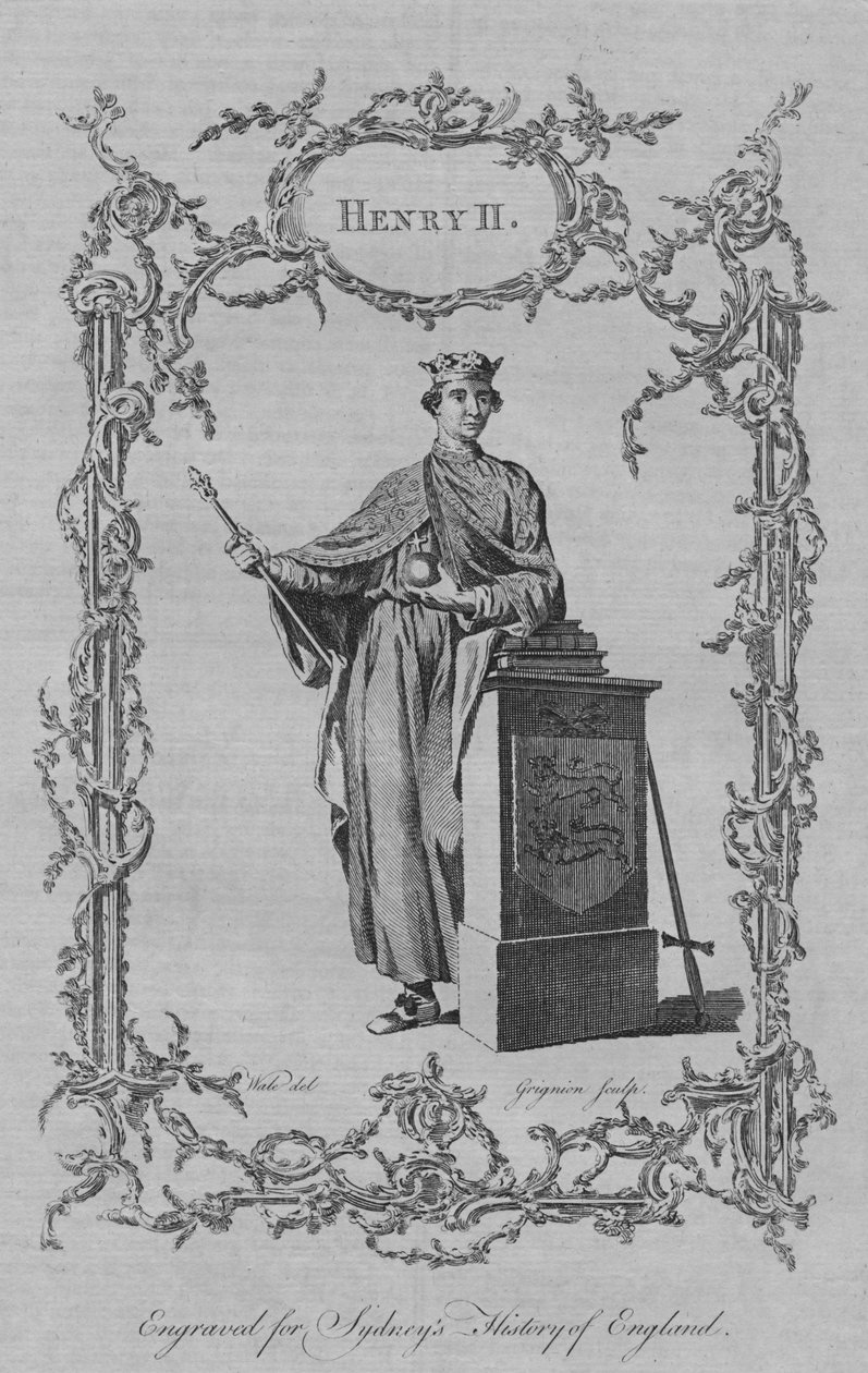 Henrik II, 1773. tekijältä Charles Grignion