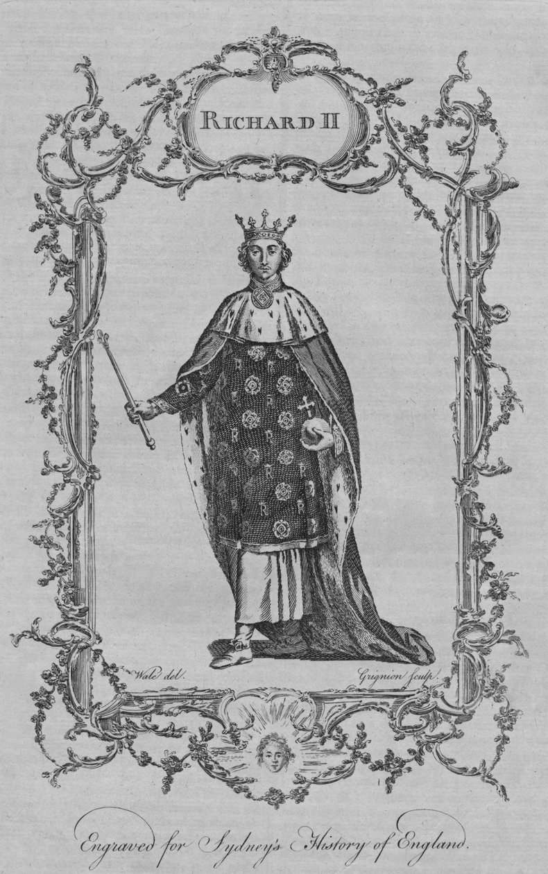 Richard II, 1773. tekijältä Charles Grignion