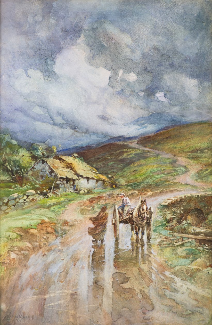 Ylämaan myrsky tekijältä Charles Gustav Louis Phillips