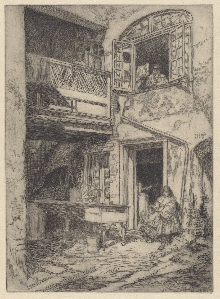 Vanha piha (New Orleans) tekijältä Charles Henry White