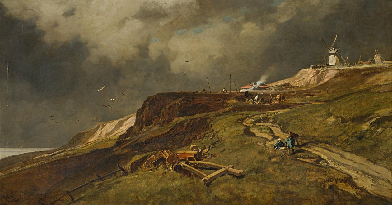 Normandian rannikolla tekijältä Charles Hoguet