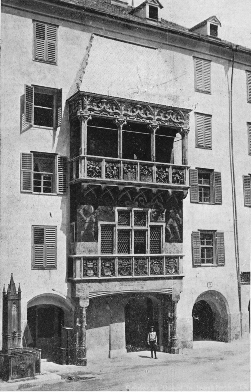 Kultainen katto. Innsbruck, 1913 tekijältä Charles J. S. Makin