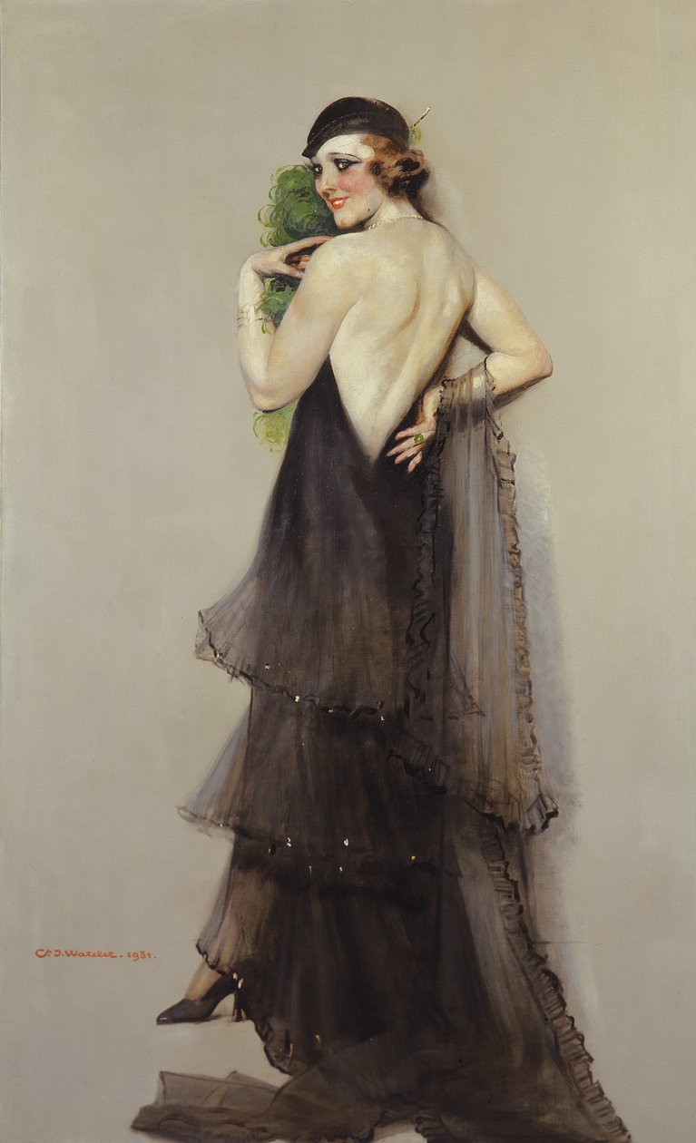 Mallinukke 1900-luvulla tekijältä Charles Joseph Watelet
