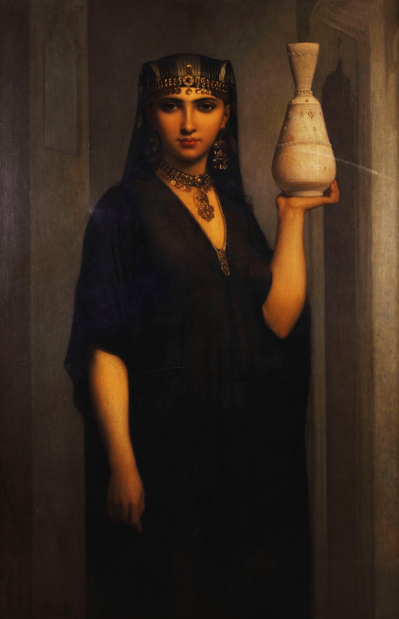 Talonpoikanainen; Femme Fellah, 1869 tekijältä Charles Landelle