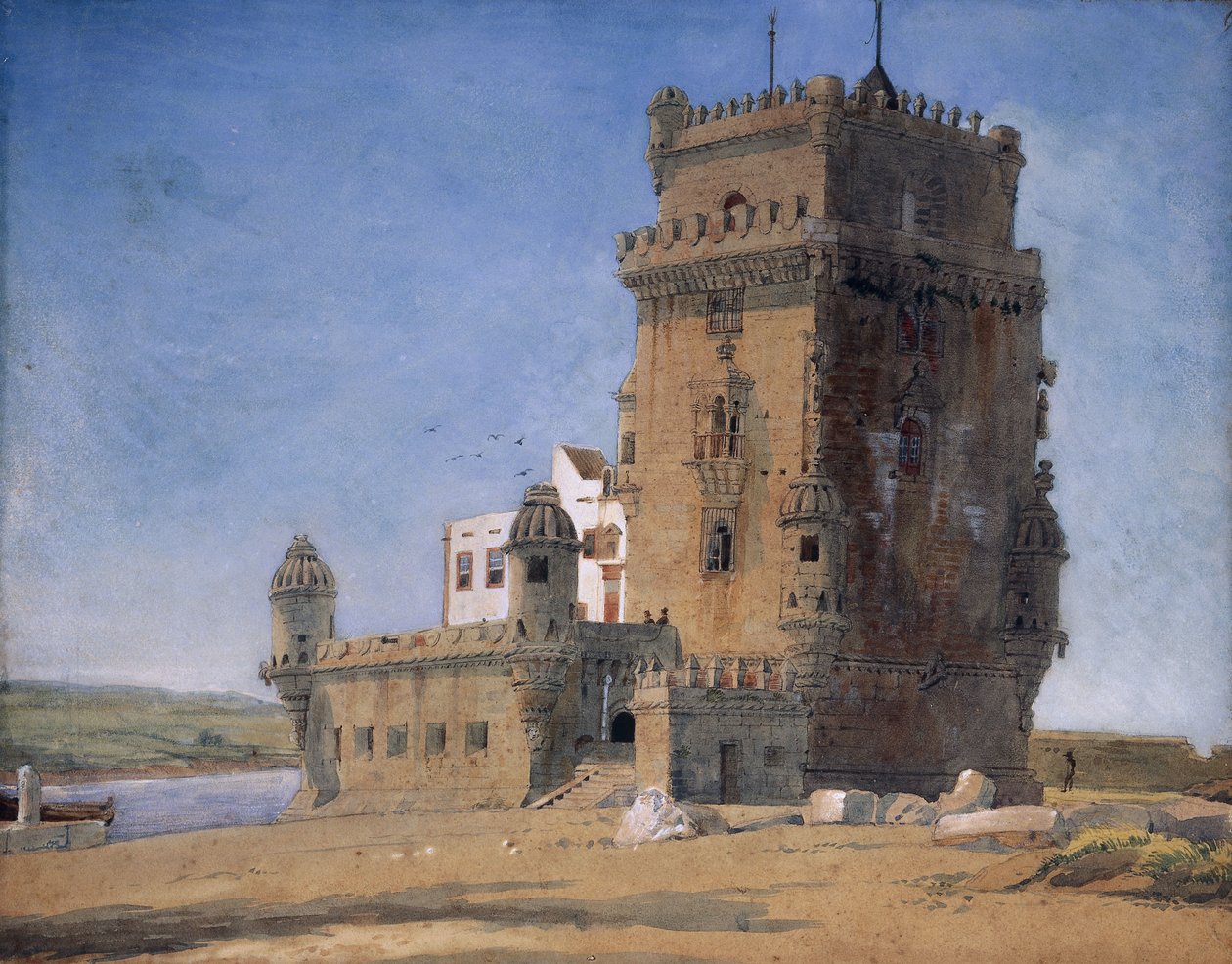 Belemin torni, n. 1825-6 tekijältä Charles Landseer