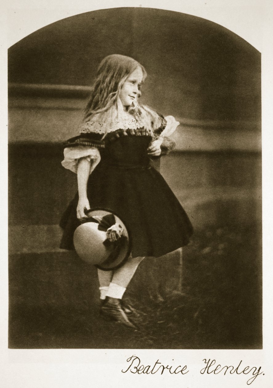 Beatrice Henley, syyskuu 1862 (seepiakuva) tekijältä Charles Lutwidge Dodgson