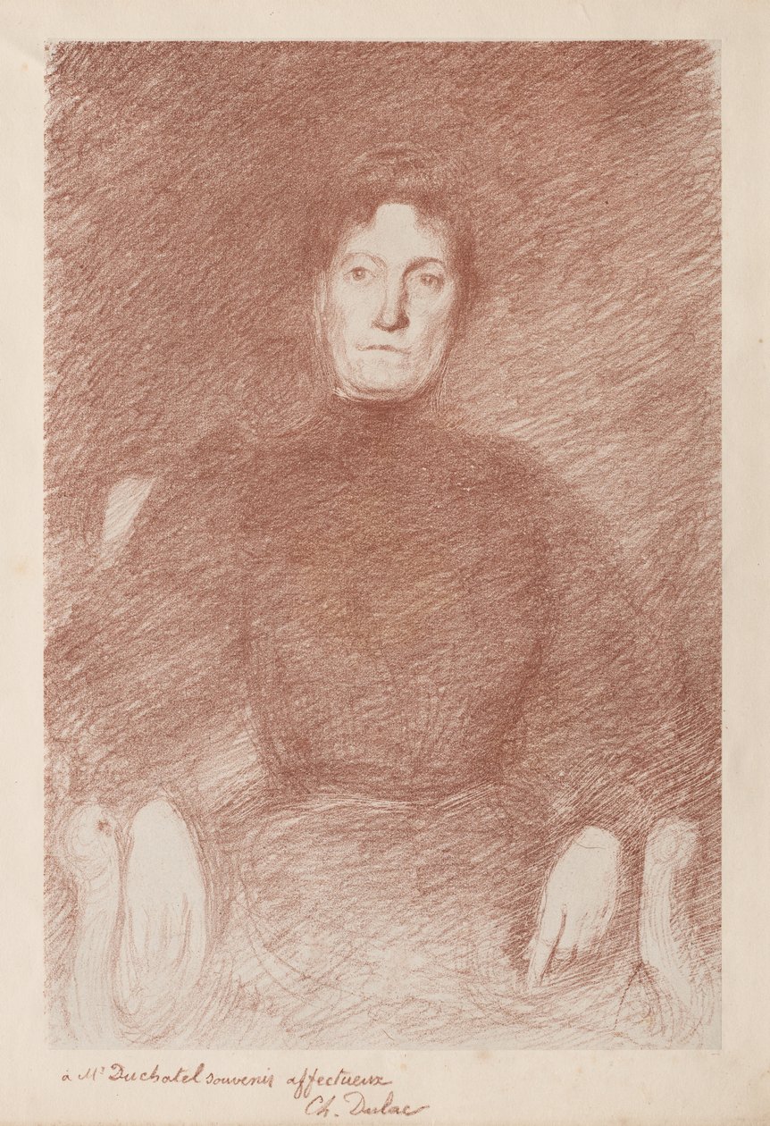 Istuva nainen. tekijältä Charles Marie Dulac