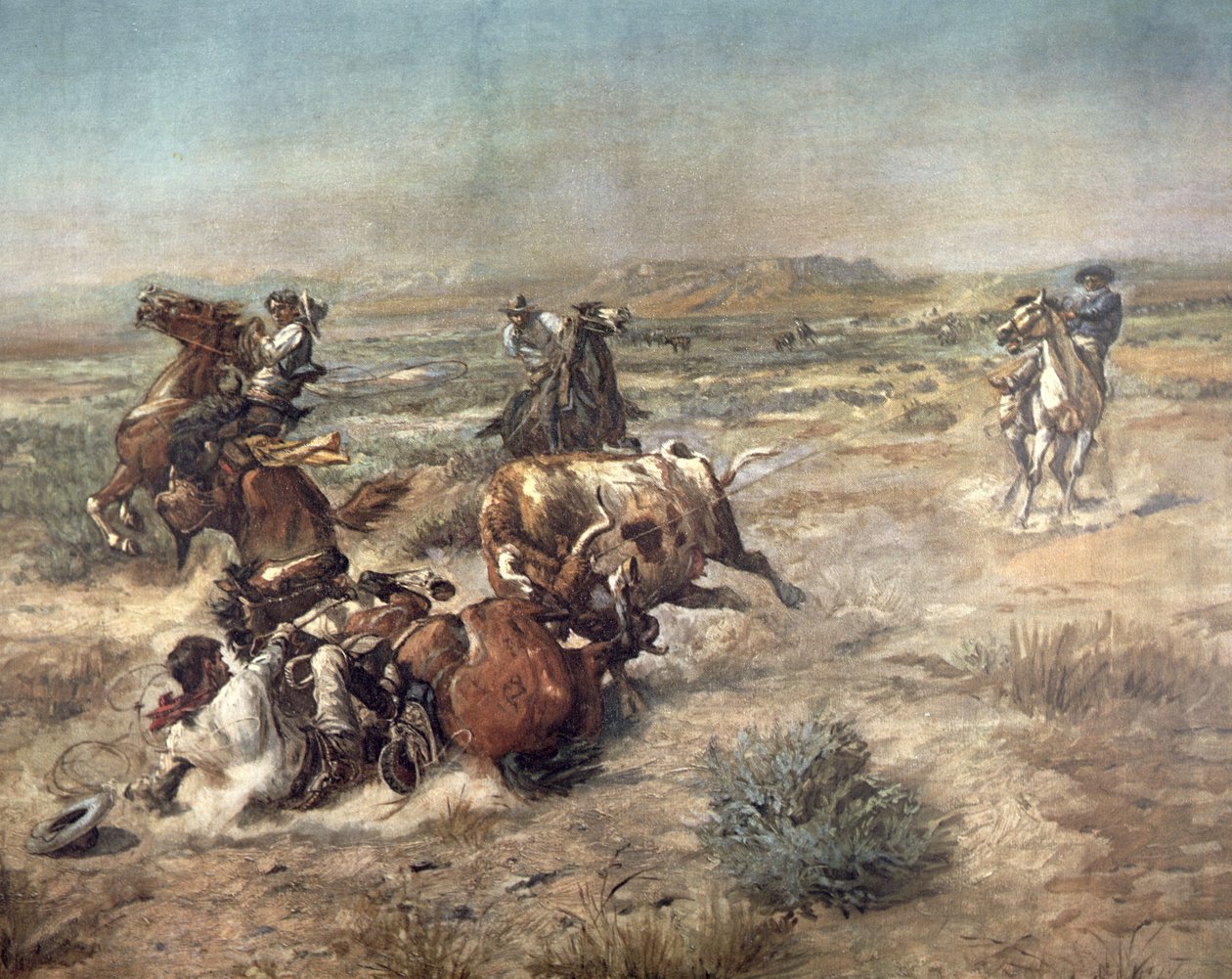 "Rastava elämä" tekijältä Charles Marion Russell