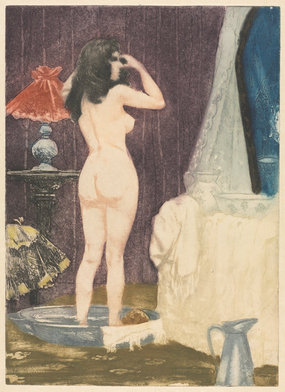 Pukuhuone, 1898. tekijältä Charles Maurin