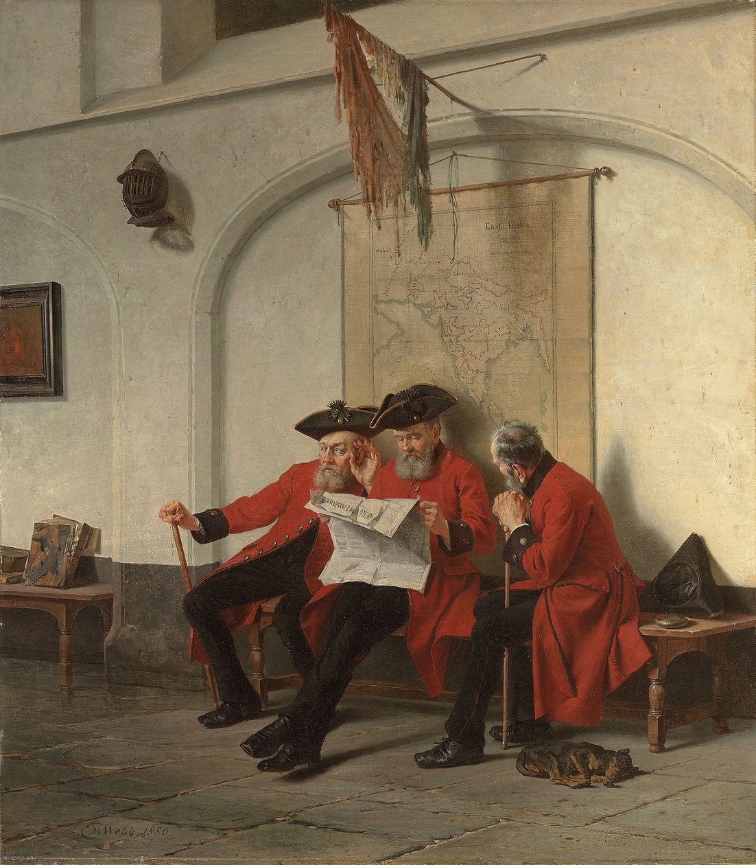 Uutisia rintamalta, 1880 tekijältä Charles Meer Webb