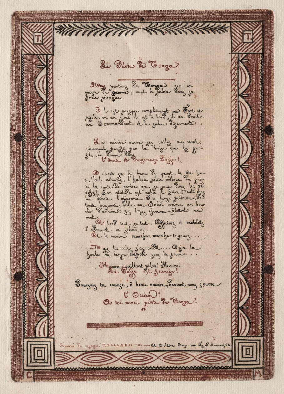Jakeita Tongan lentäjälle, 1856. tekijältä Charles Meryon
