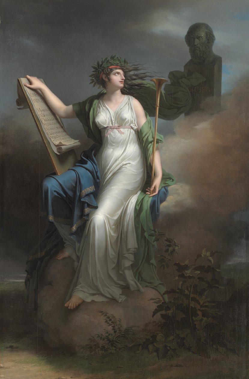 Calliope, eeppisen runouden museo tekijältä Charles Meynier