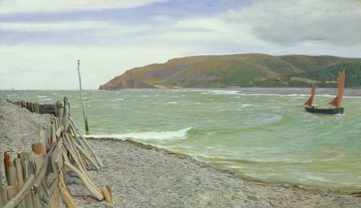 Porlock Bay, 1891 tekijältä Charles Napier Hemy