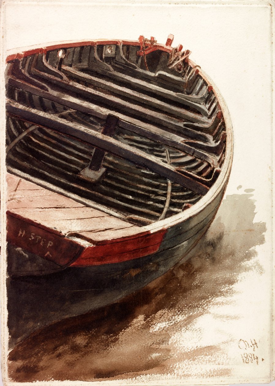 Jollan tutkimus tekijältä Charles Napier Hemy