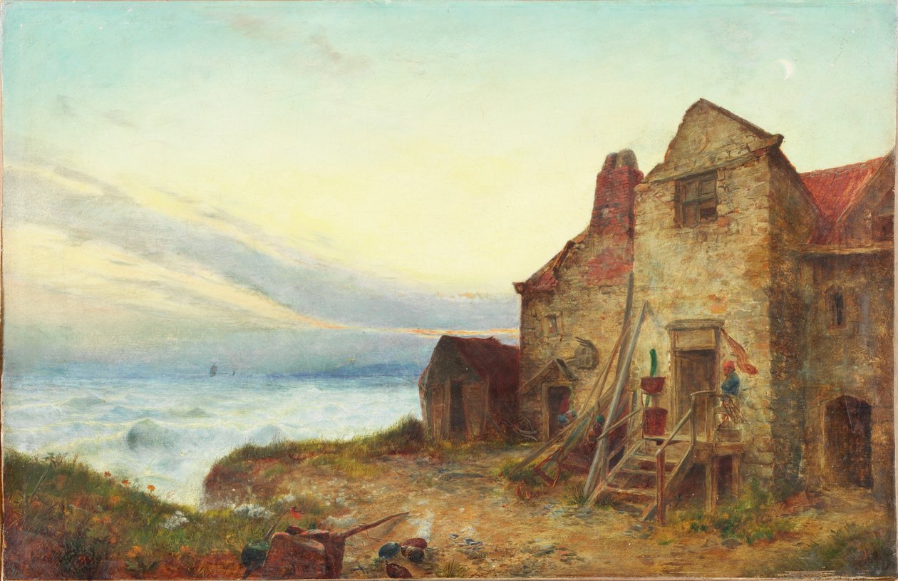 Sunset Shadows, 1865 tekijältä Charles Napier Hemy