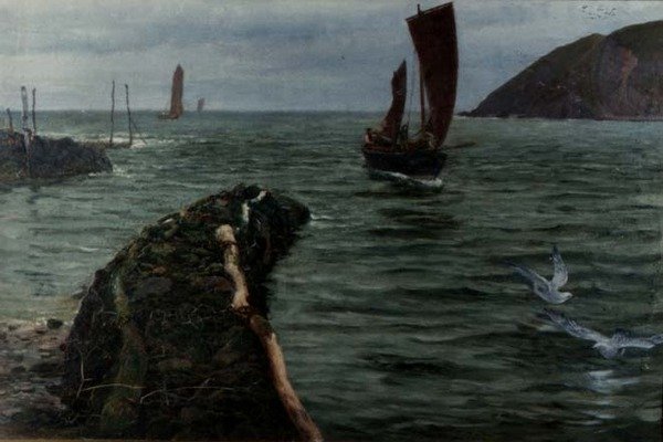 Tie sisään! tekijältä Charles Napier Hemy
