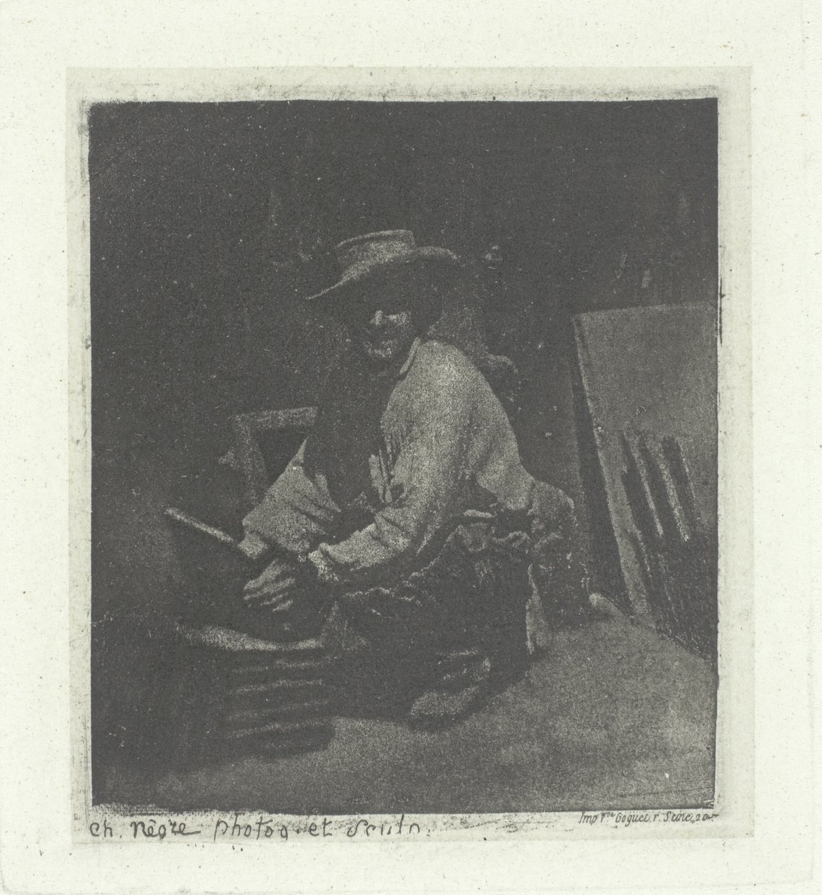 Polvistuva Mason tekijältä Charles Nègre