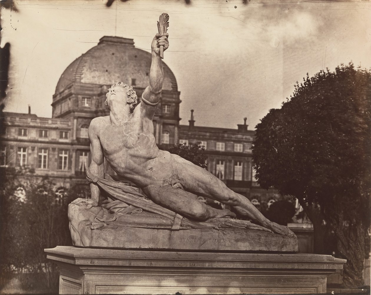 Spartan sotilas, 1859. tekijältä Charles Nègre