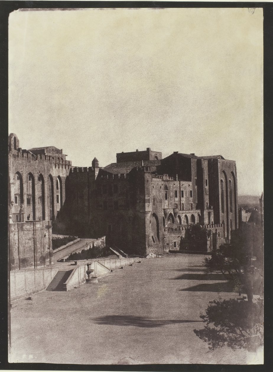 Paavin palatsi, Avignon tekijältä Charles Nègre