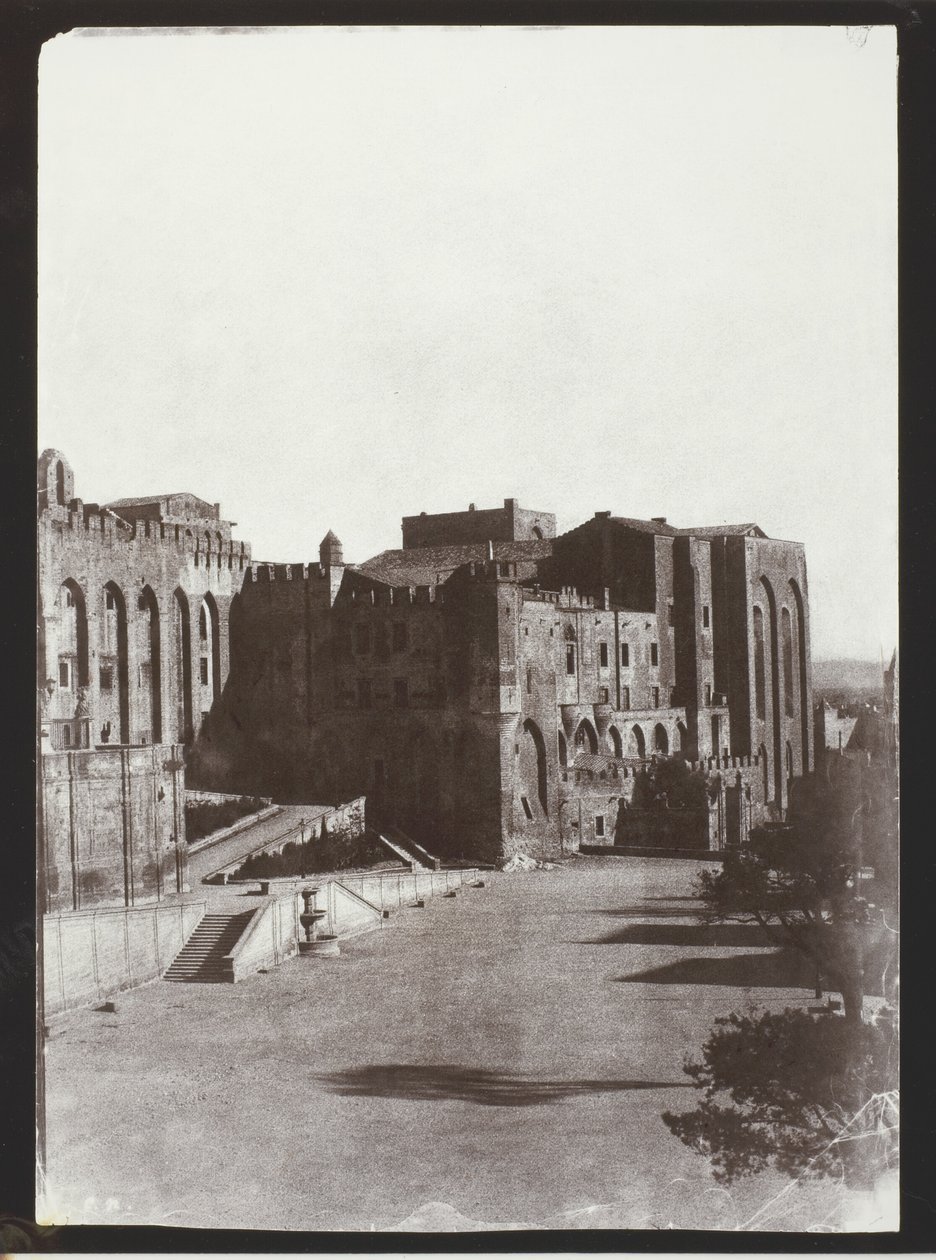 Paavin palatsi, Avignon tekijältä Charles Nègre